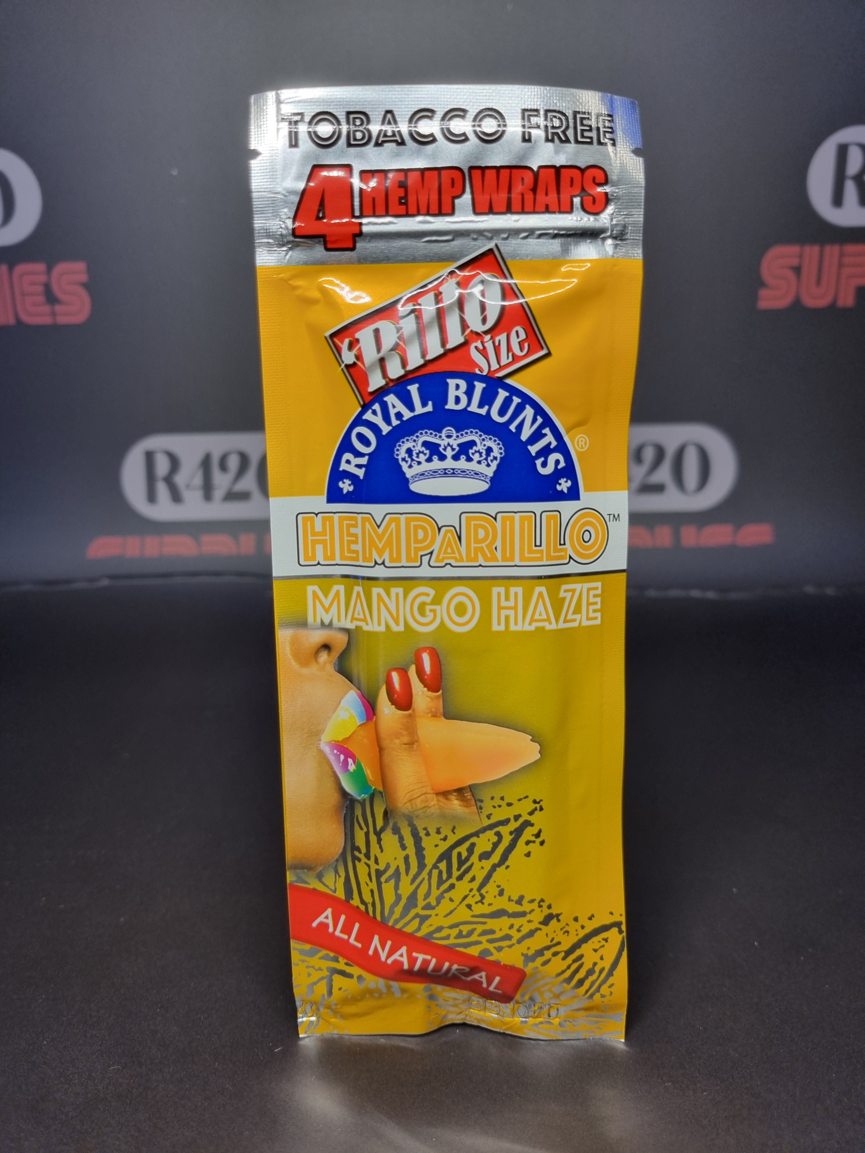 Hemparillo 4 Pack Hemp Blunts - Mango Haze