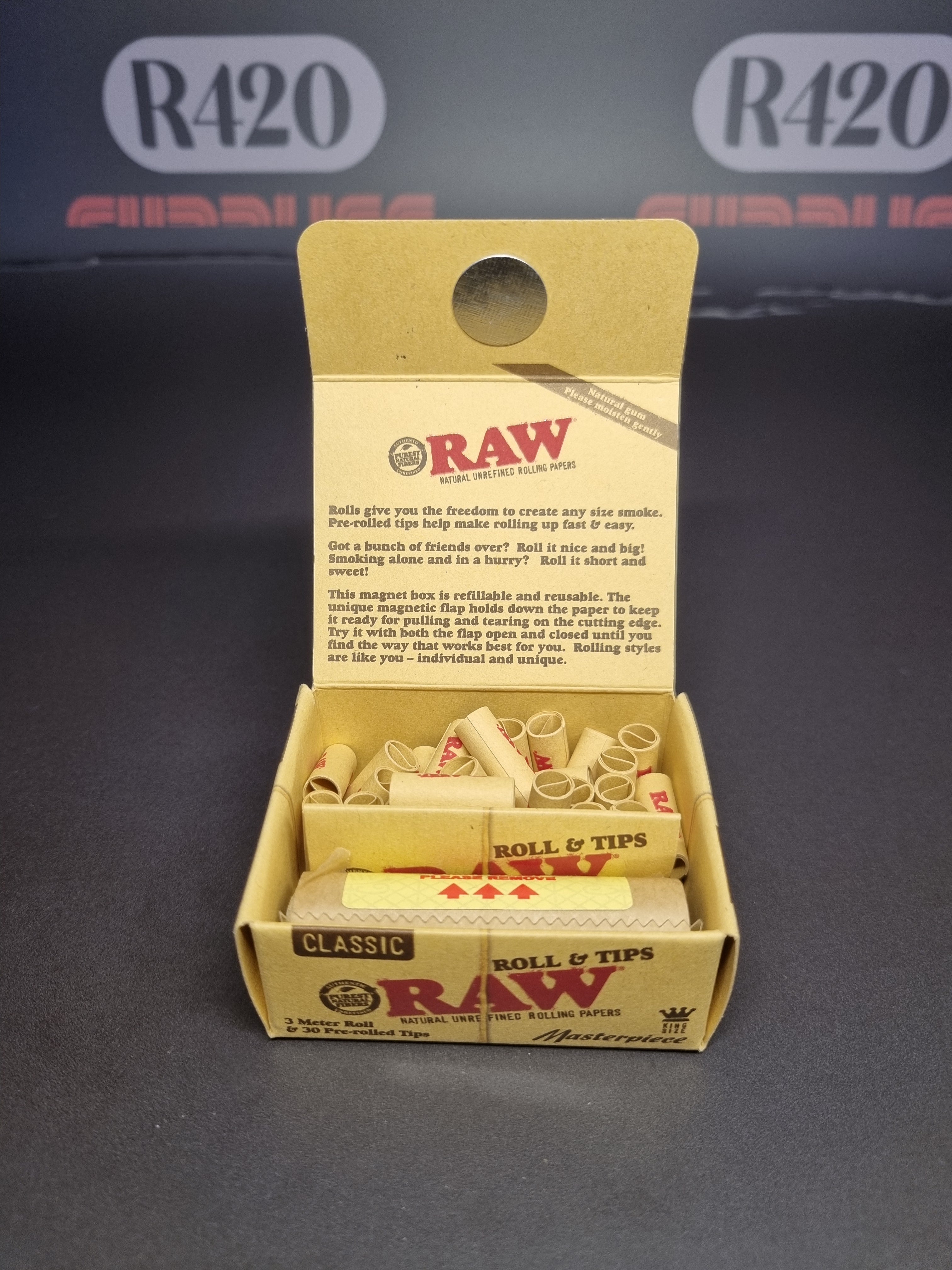 RAW Masterpiece - Kingsize Rolls & Tips