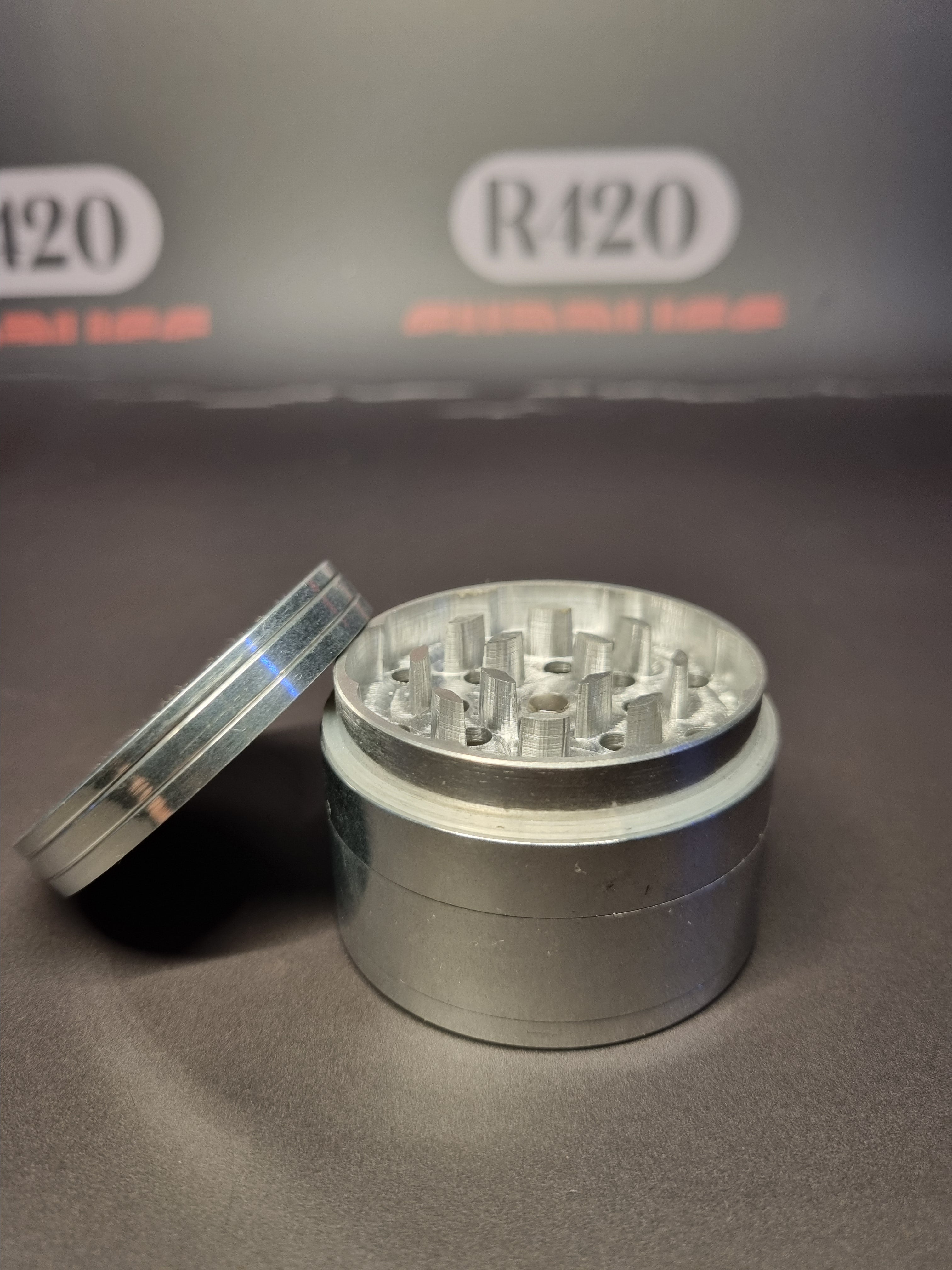 Aluminium 4 Piece Grinder - 55mm