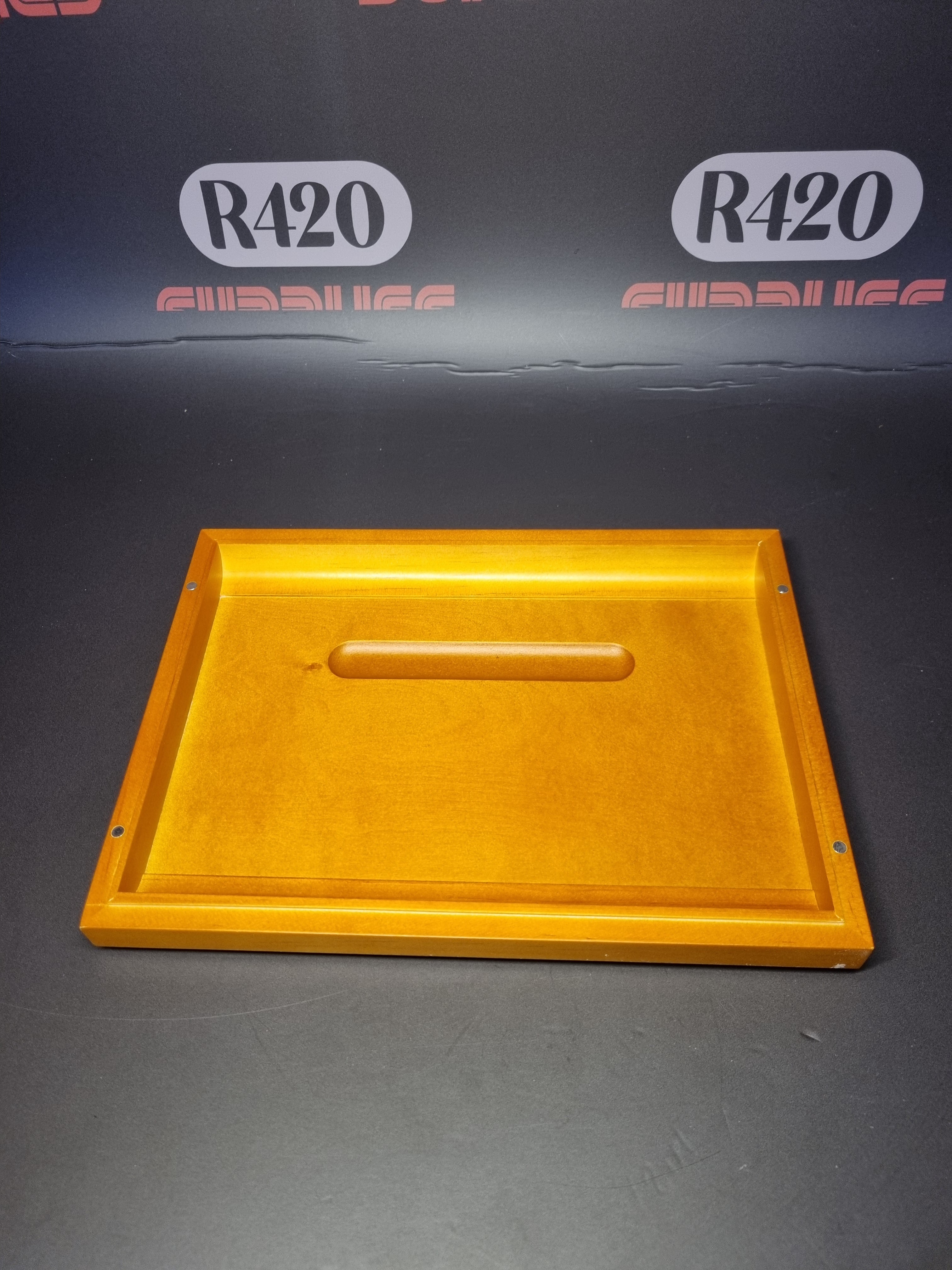 RAW x RYOT Natural Wood Rolling Box