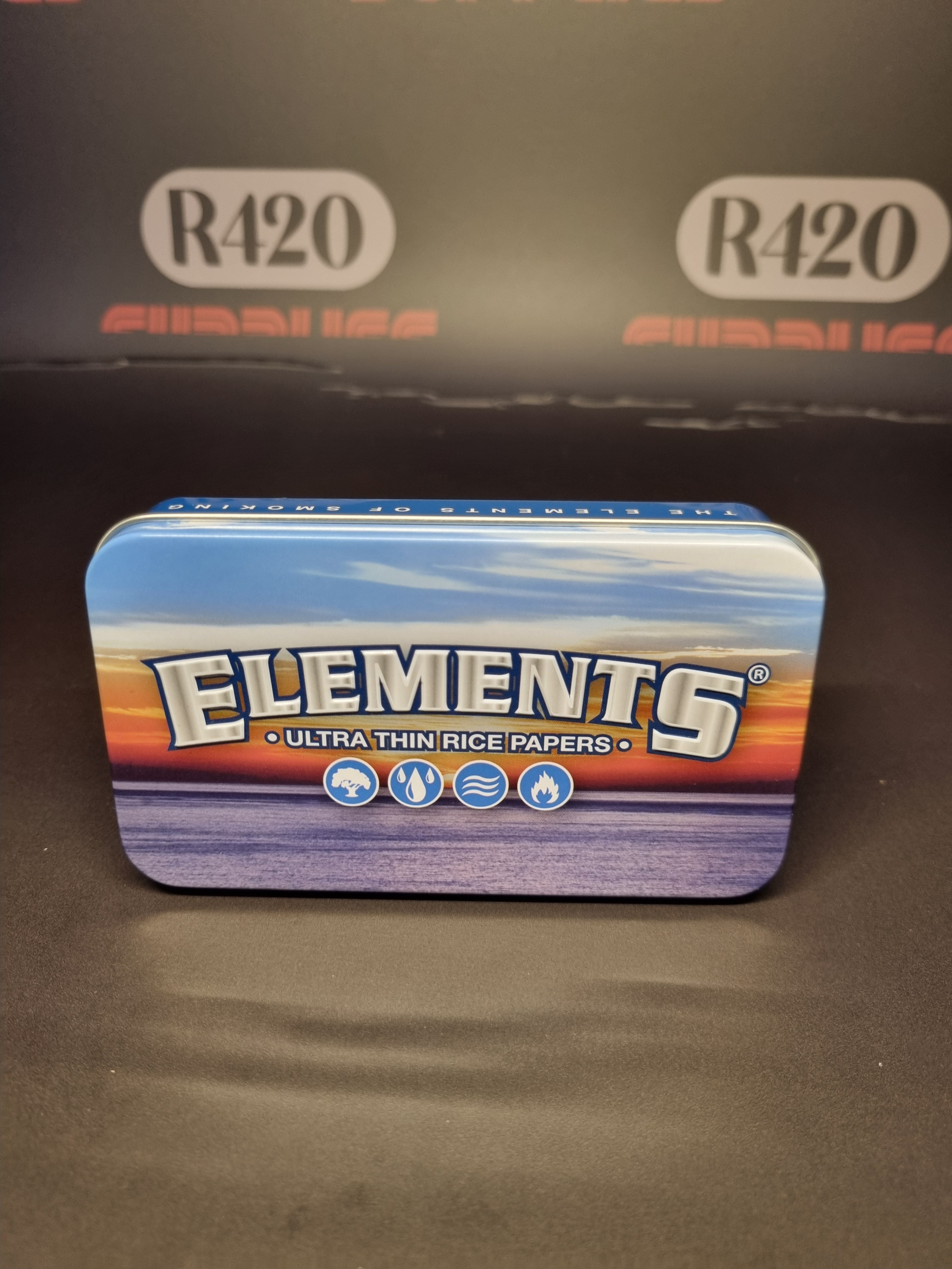 ELEMENTS METAL TIN CASE