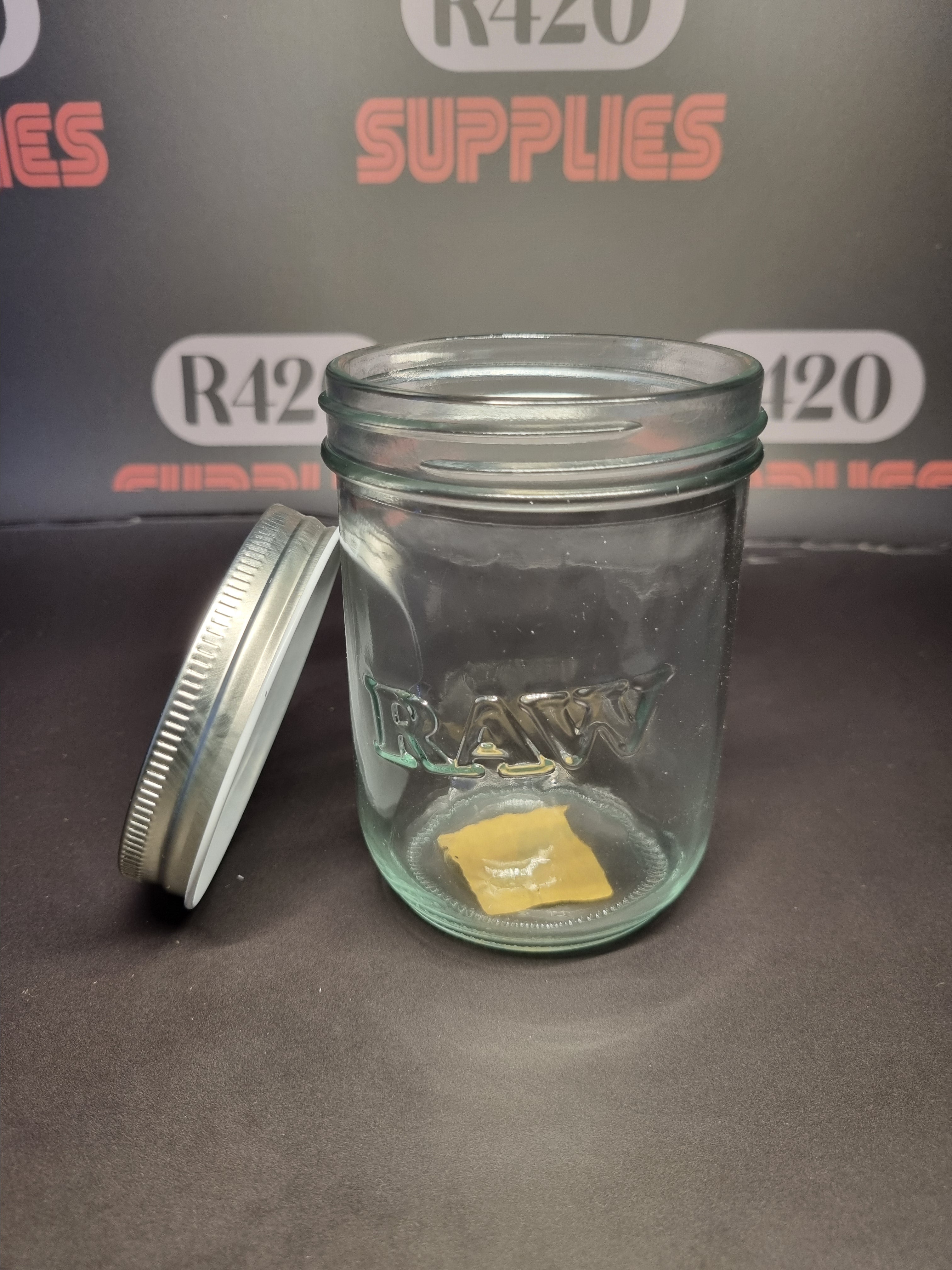 RAW Mason Jar - Large 16oz