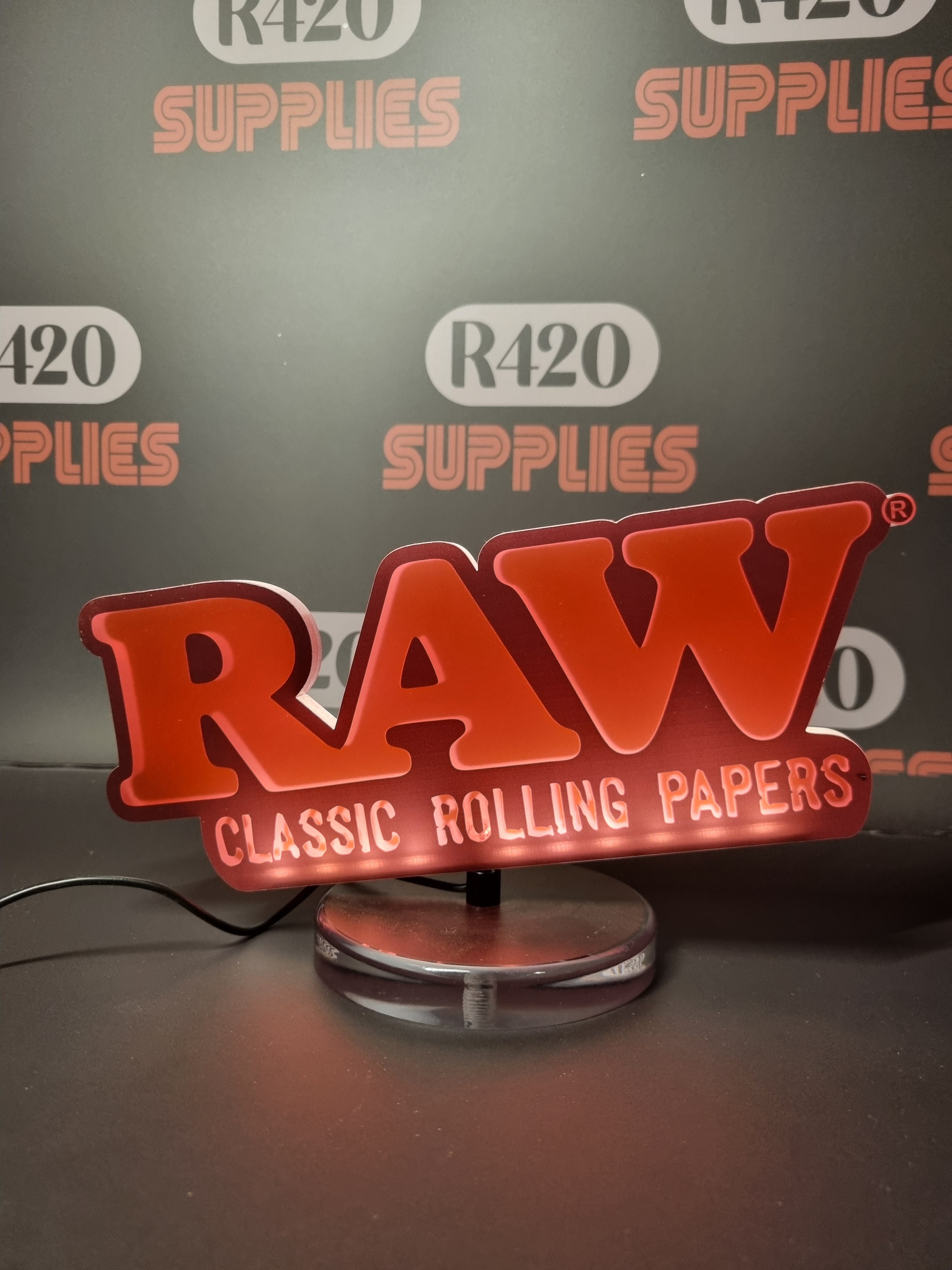 RAW LED Light Sign