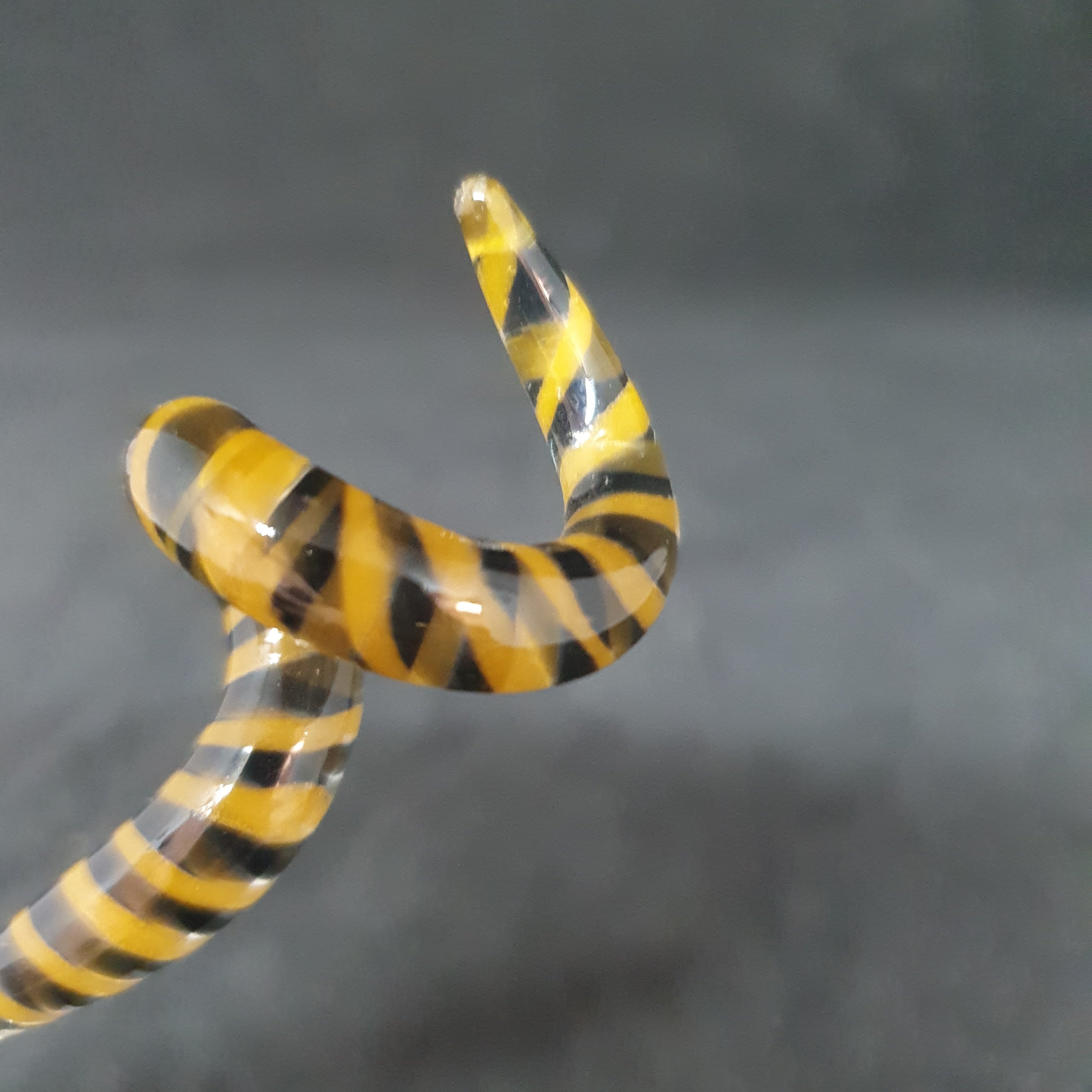 Glass Dabber - Striped Design - 150mm