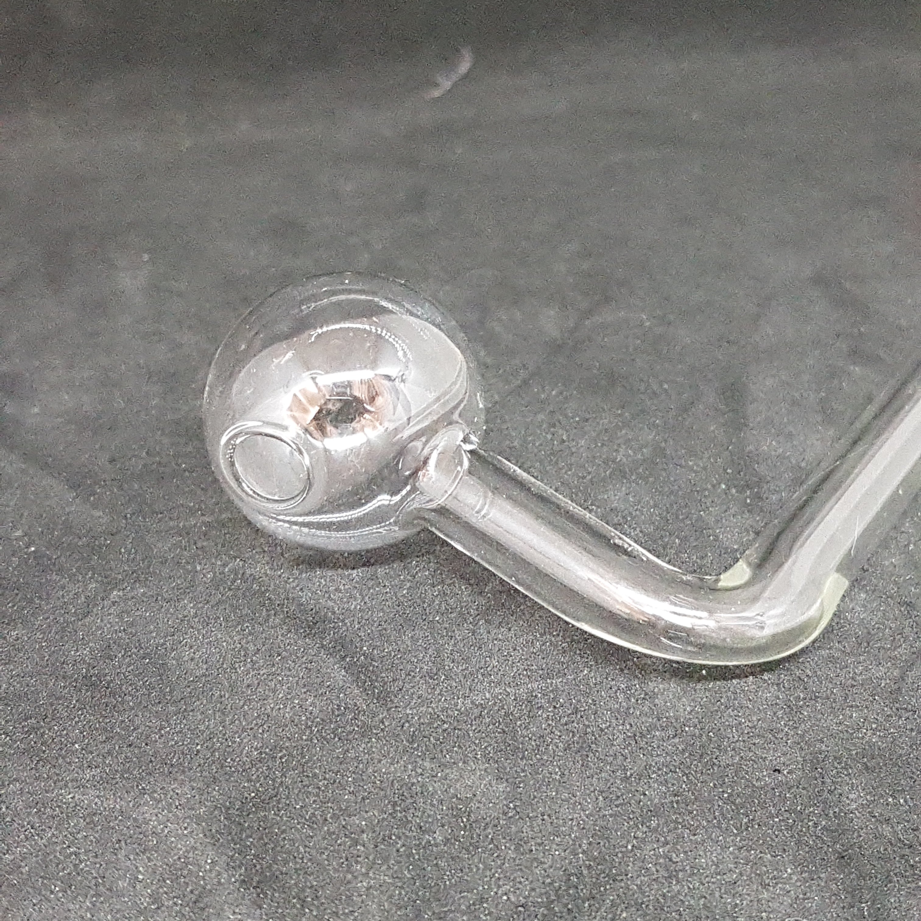 Glass Oil Pipe - 17cm