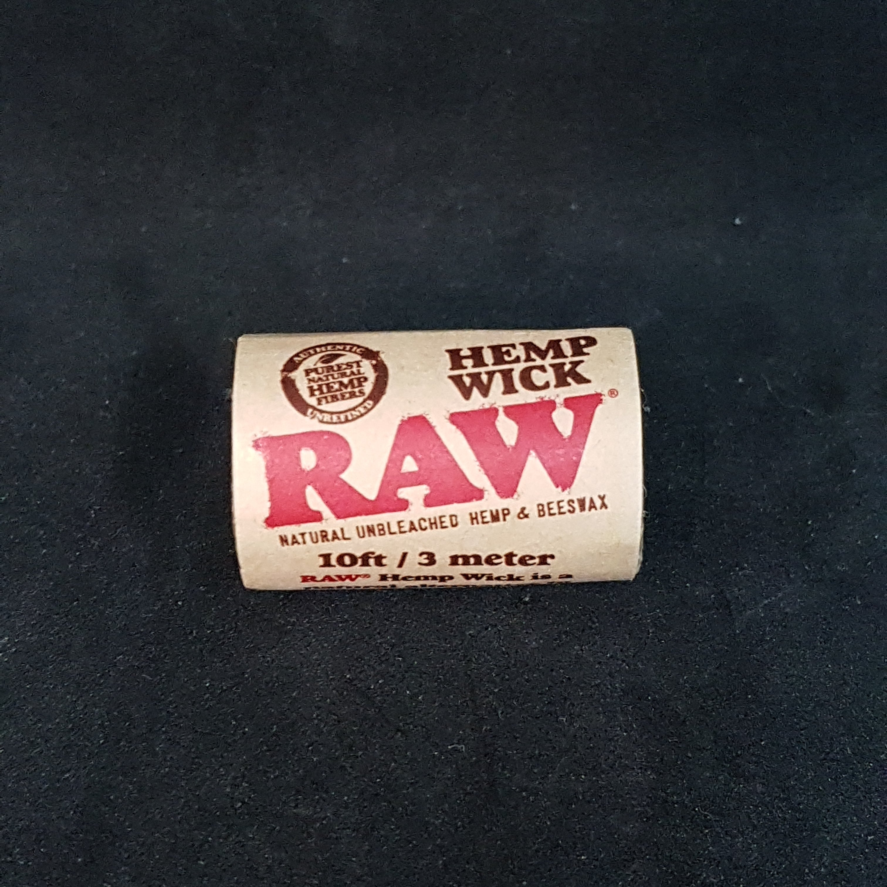 RAW Hemp Wick – 10ft / 3 Meter