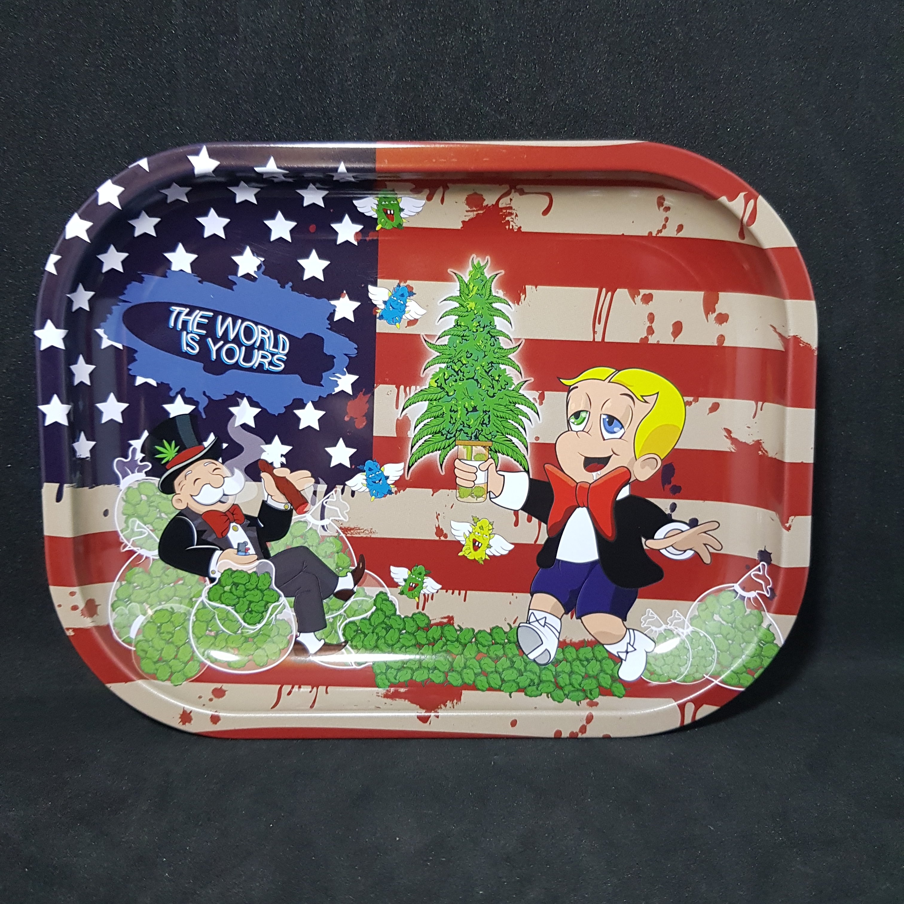 Richie Rich - Mini Metal Rolling Tray