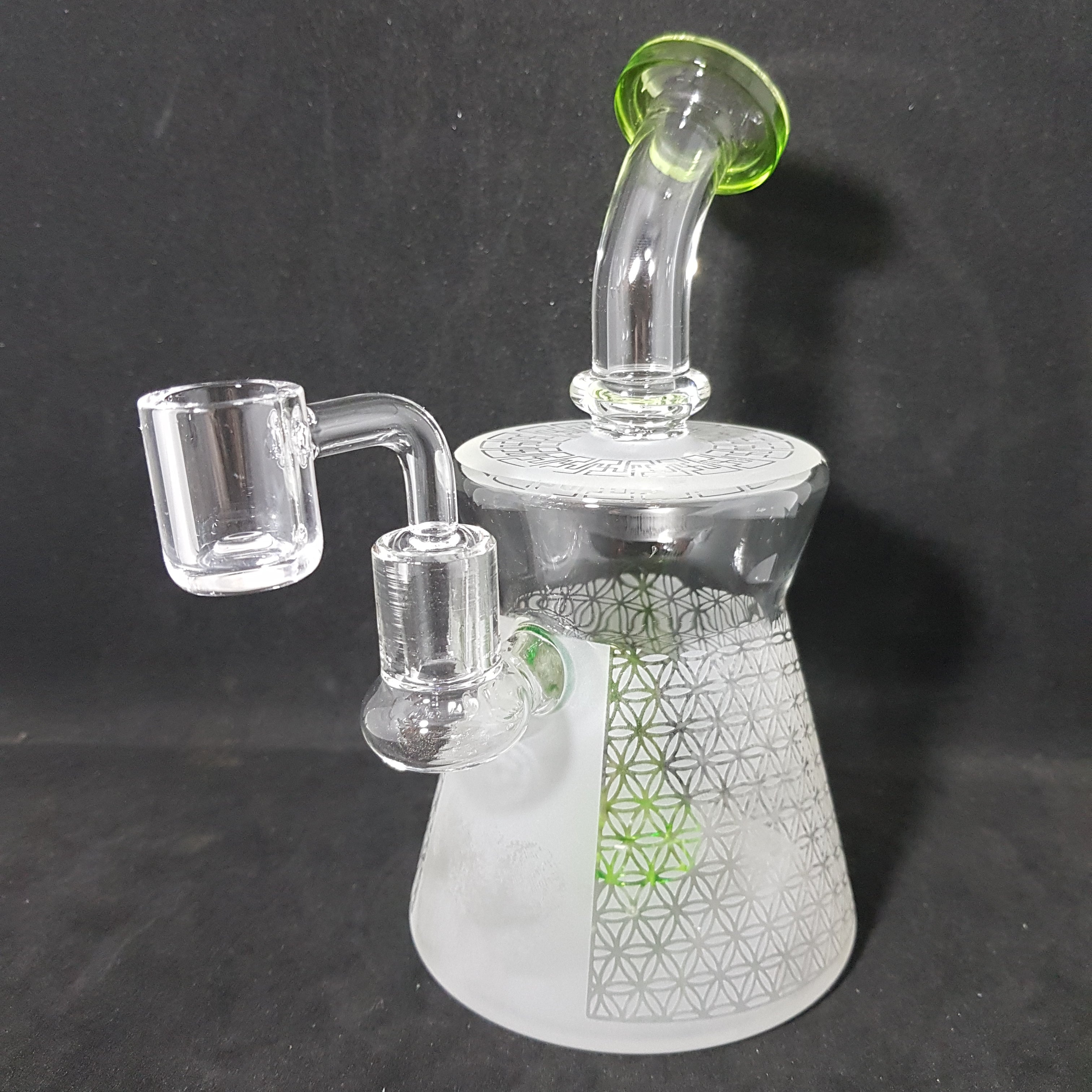 Amsterdam Special - Dab Rig - H:20cm - Green