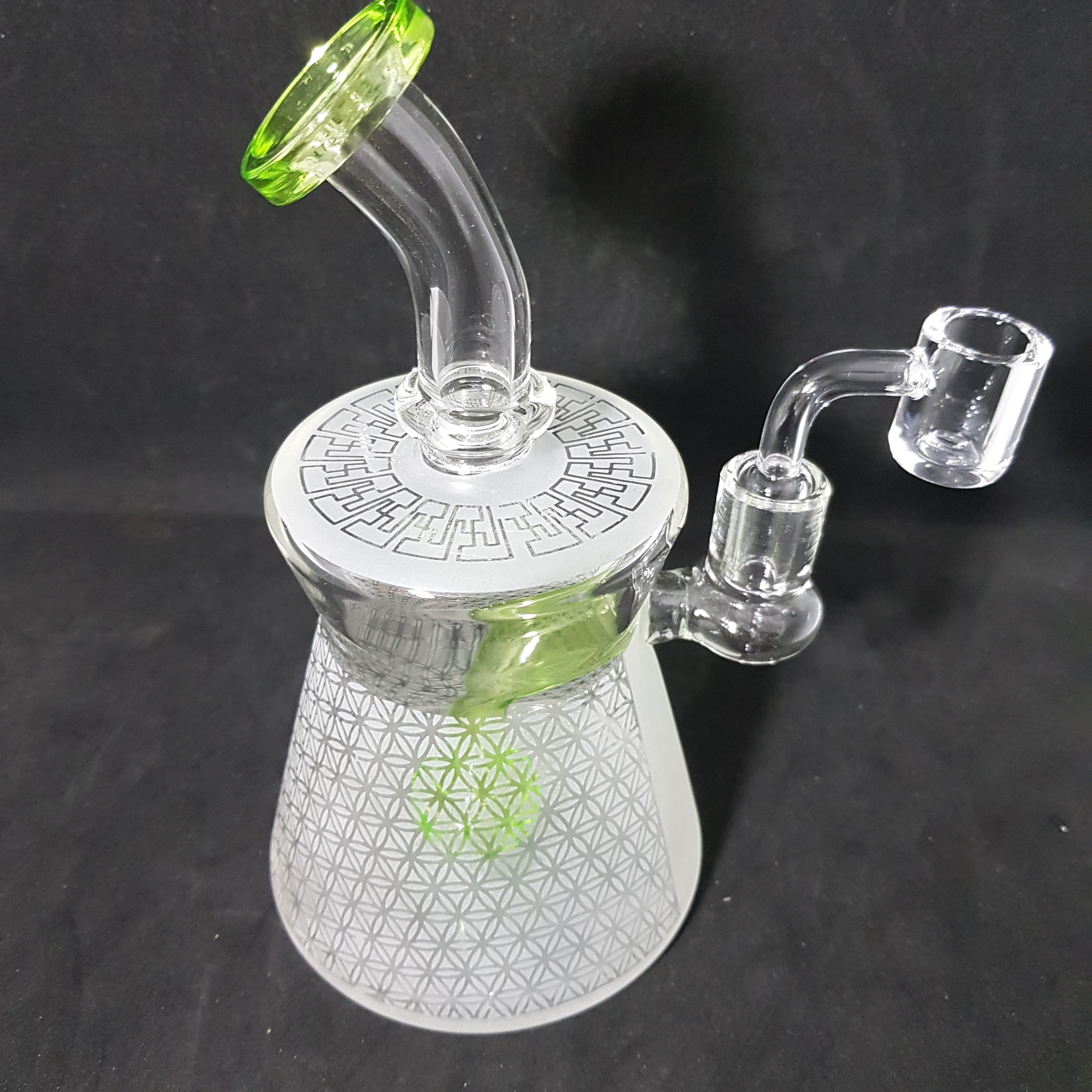 Amsterdam Special - Dab Rig - H:20cm - Green