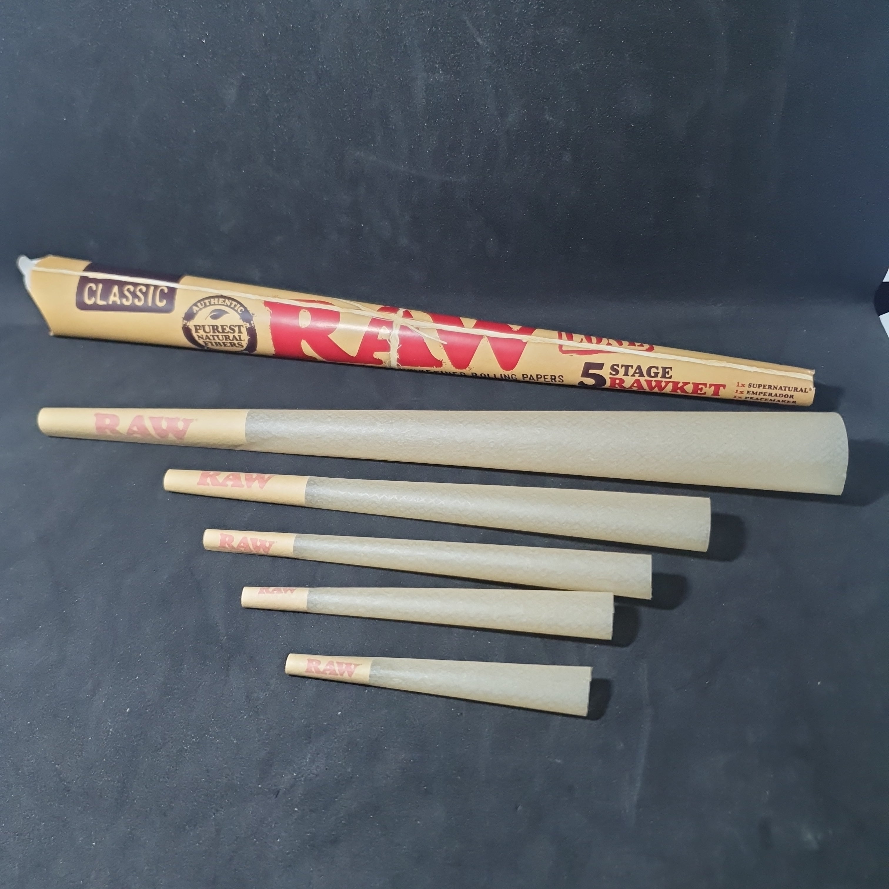 RAW 5 Stage RAWKET - 5 Cones