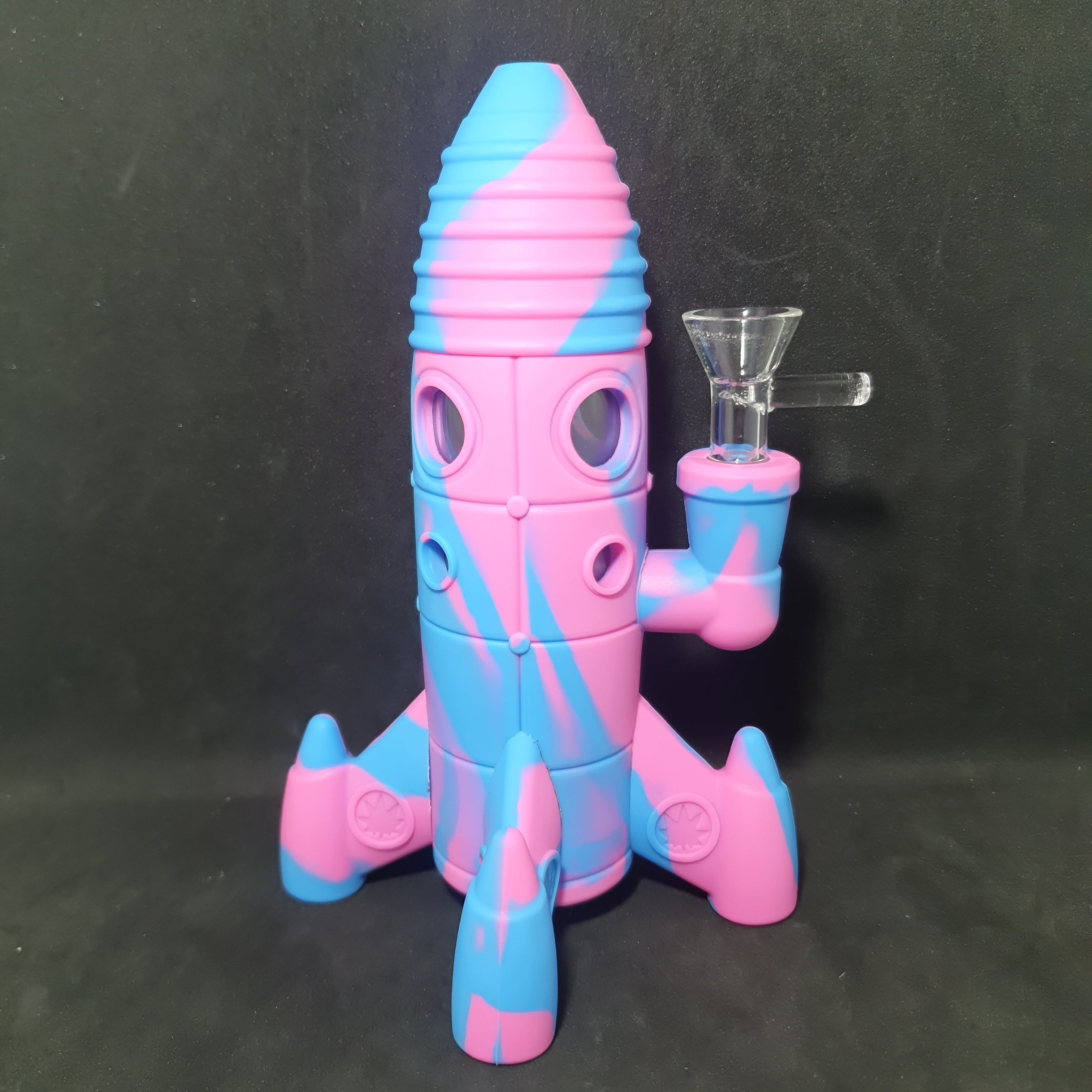 Rocket Shaped Silicone Bong - 200mm