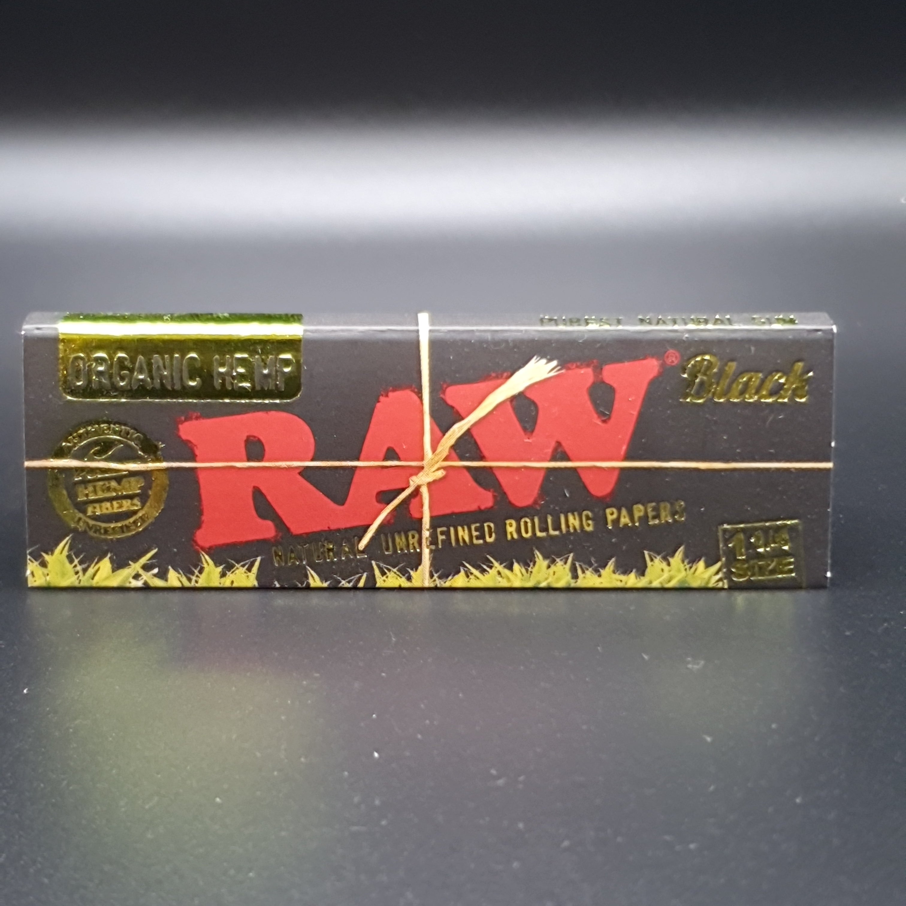 RAW Black Organic 1 1/4