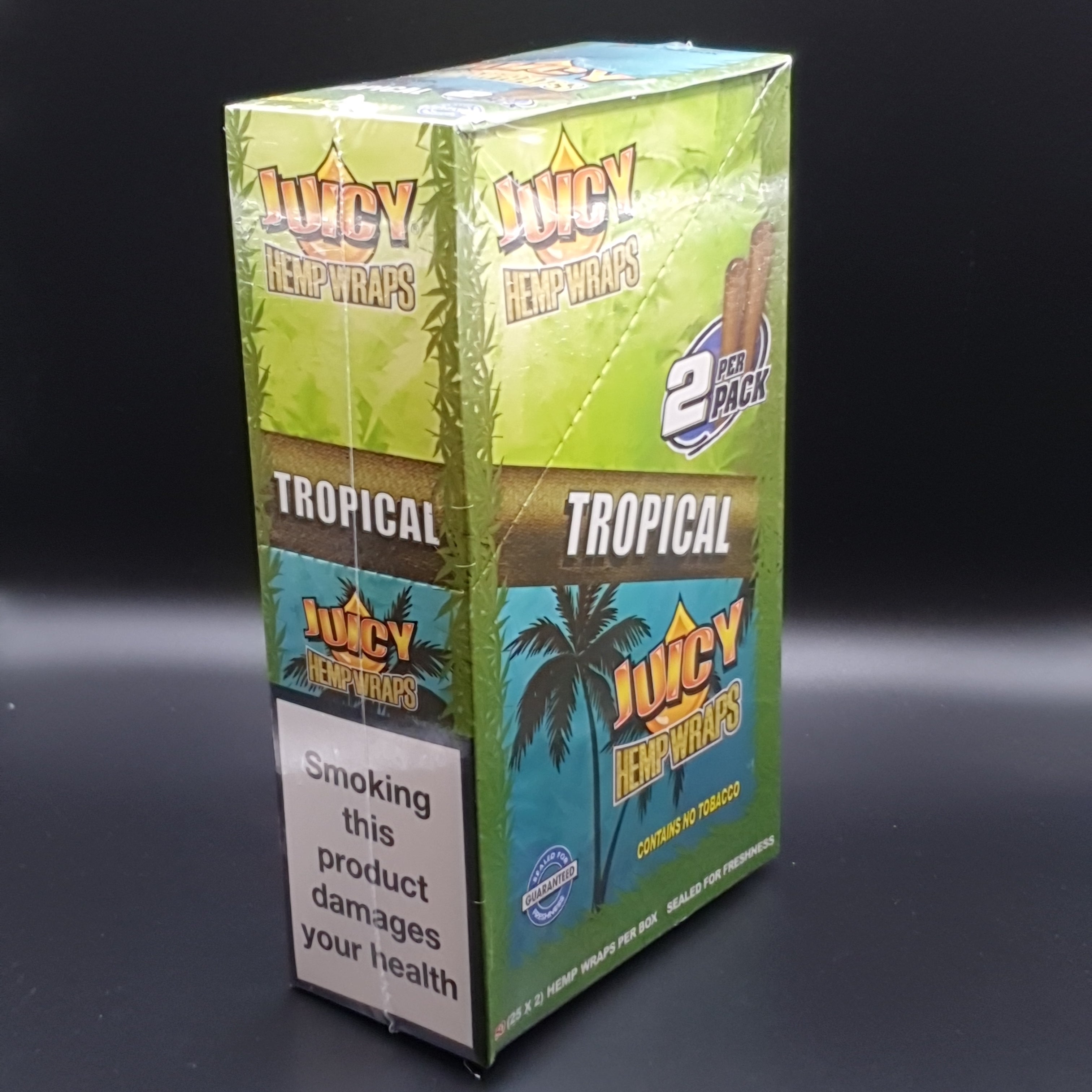 Juicy Jay's Hemp Wraps - 2 Pack - Tropical