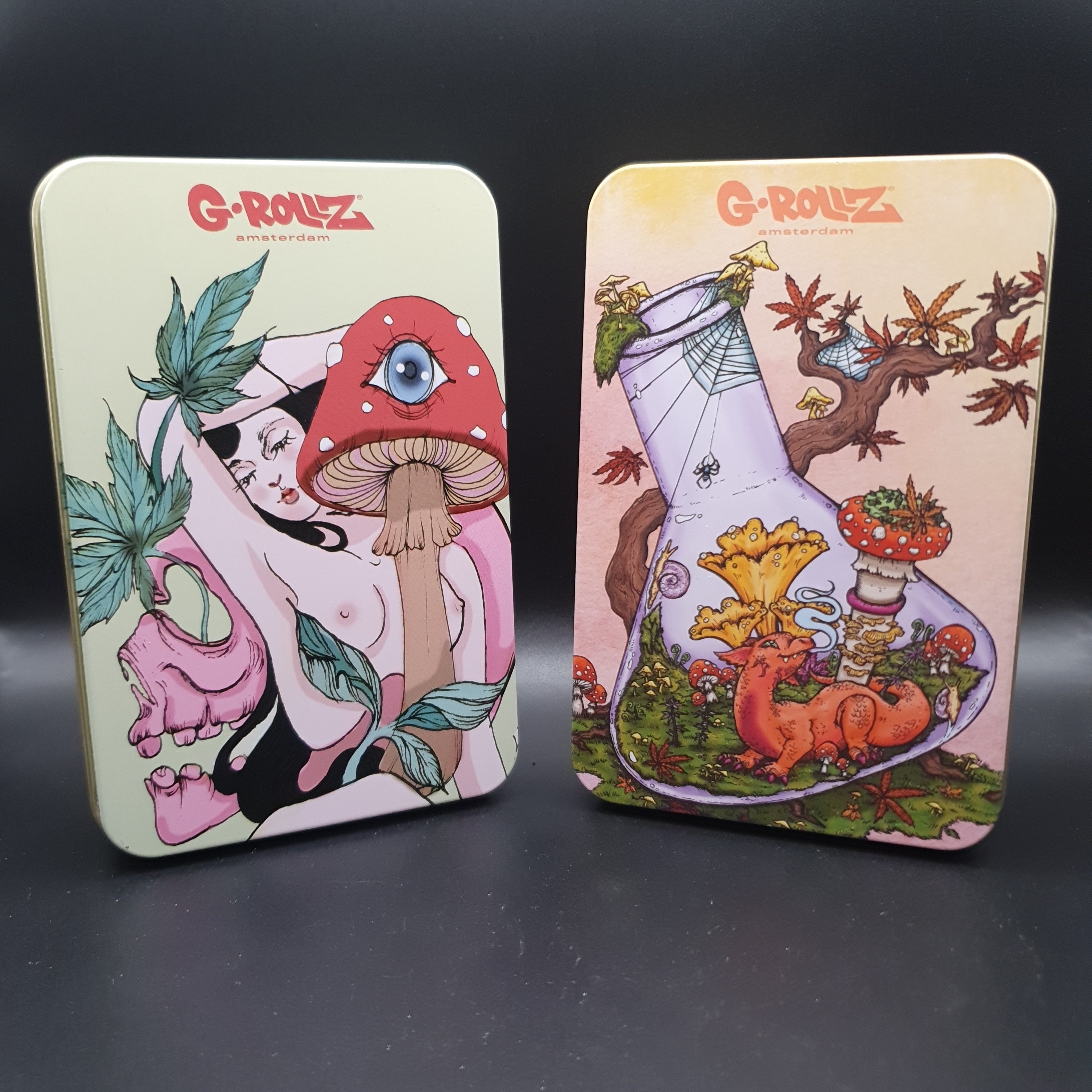 G-Rollz - Nature Lover Metal Storage Tins - Large