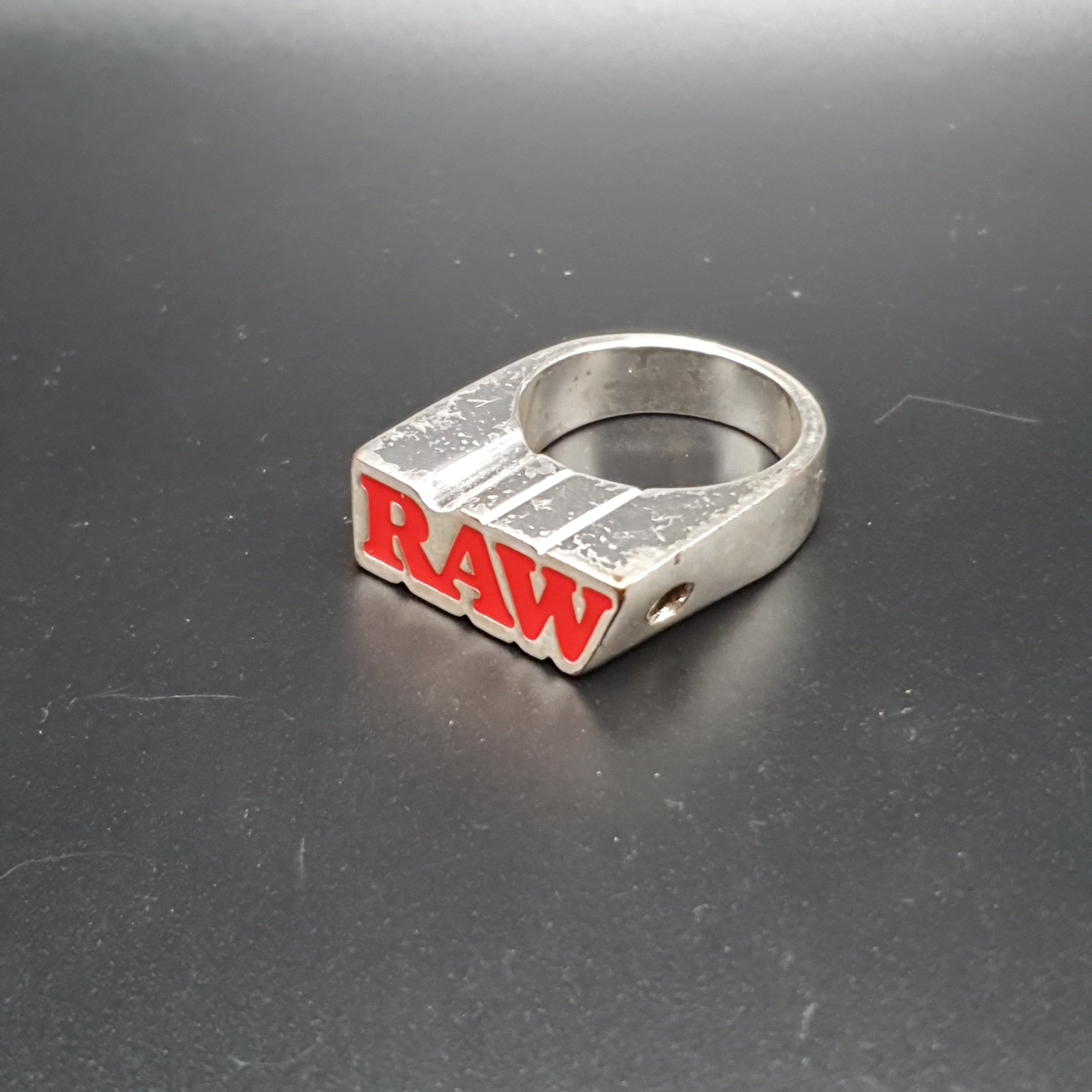 RAW Silver Smokers Ring