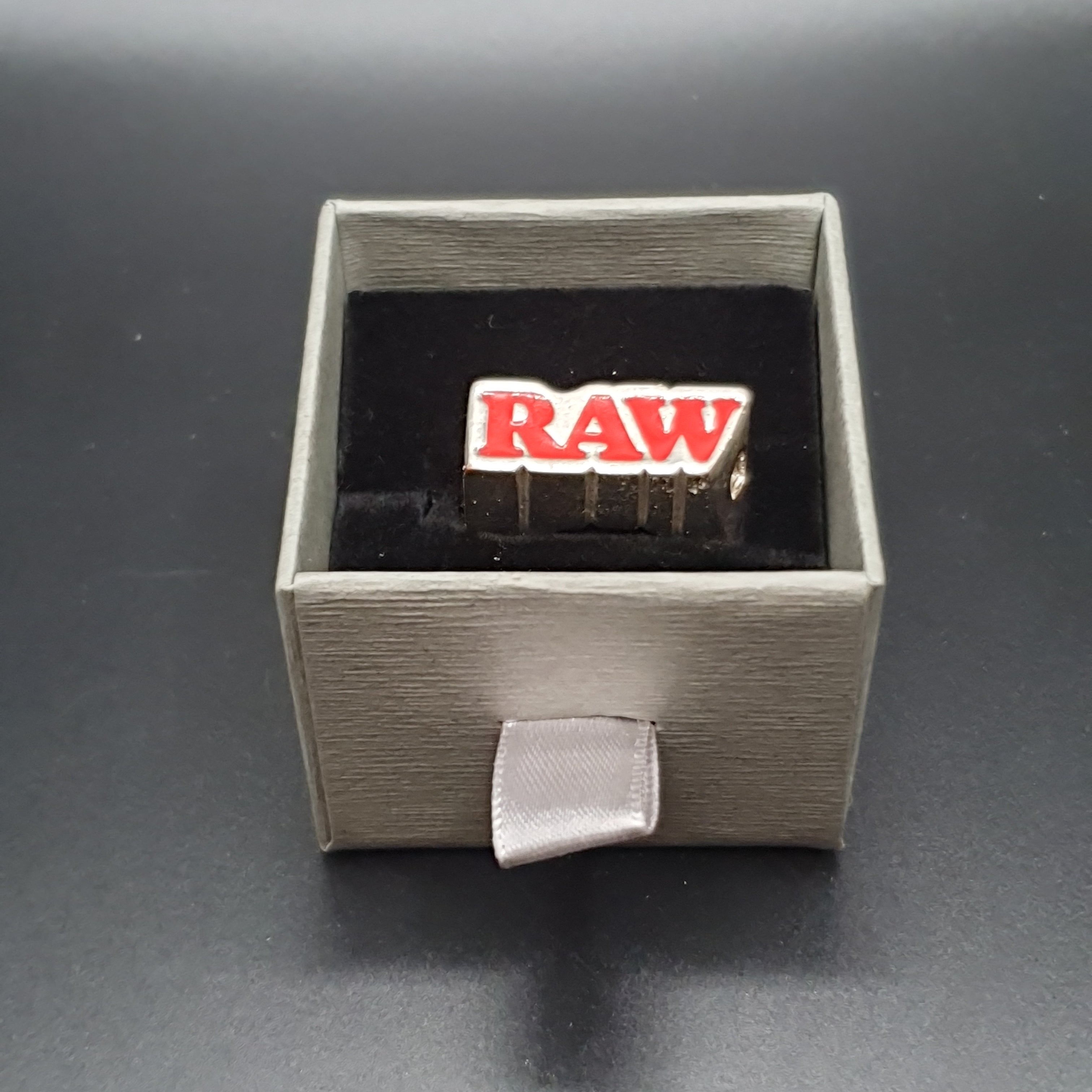 RAW Silver Smokers Ring