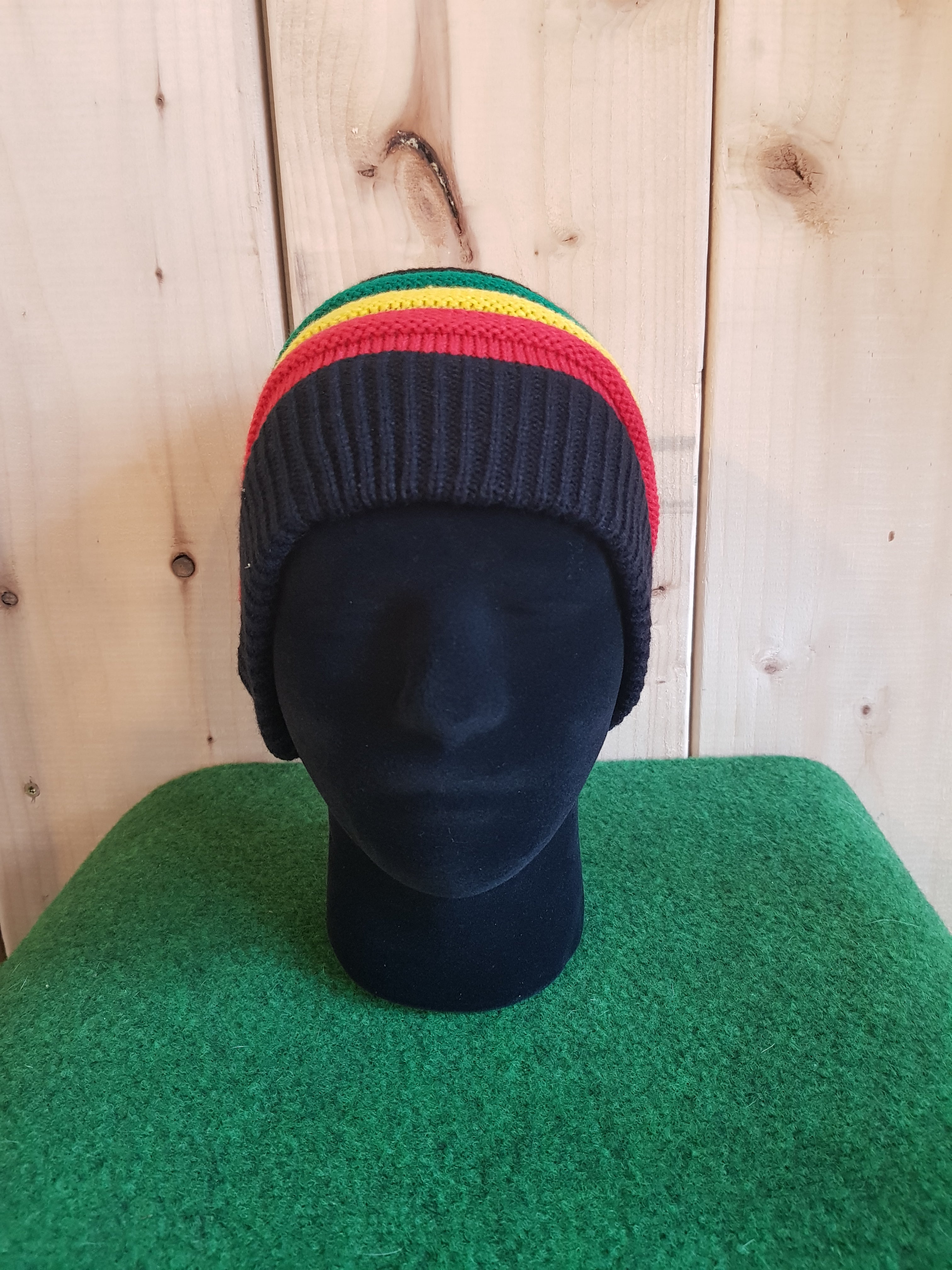 Rasta Colour Wool Hat