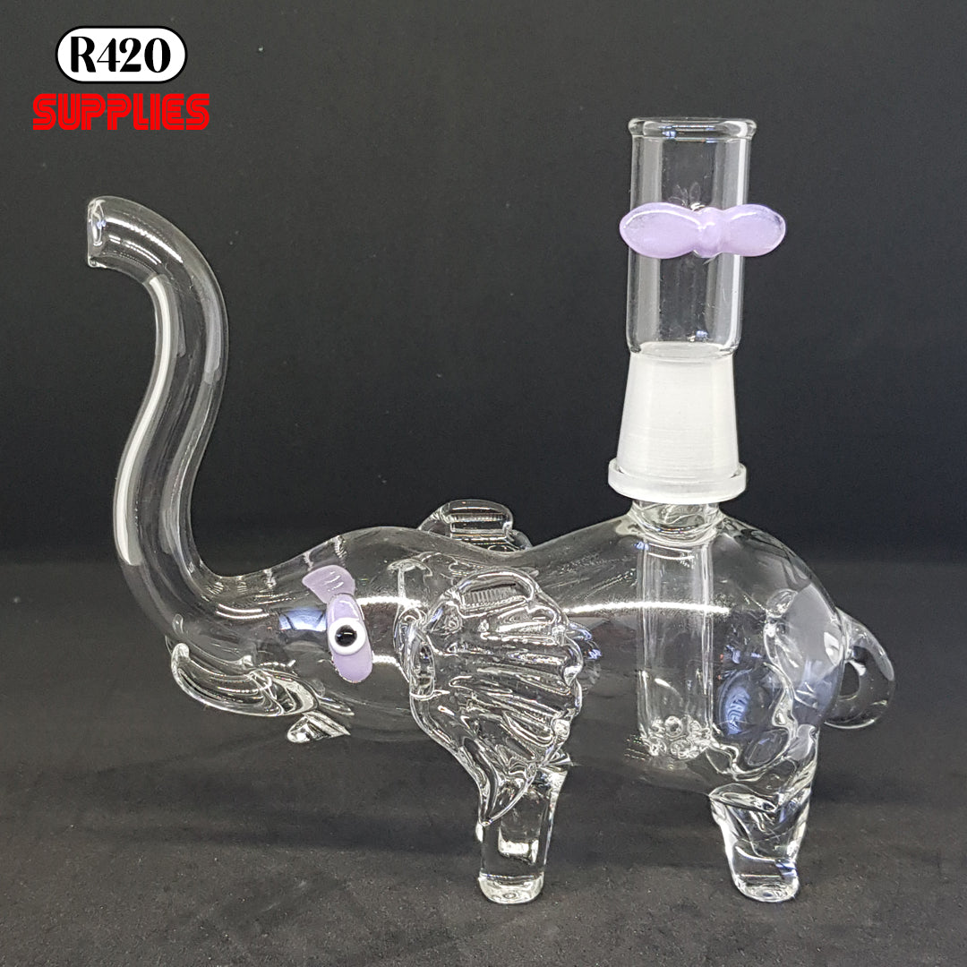 Atomik Glass Elephant Bong - 16cm